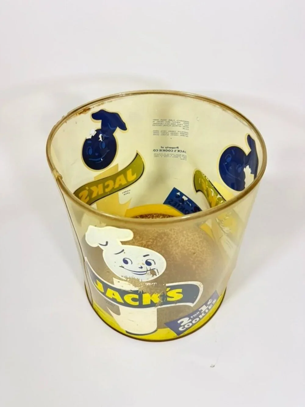 Happy Jacks Cookie Company vintage mid